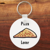 Pizza Slice Sleutelhanger (Voorkant)