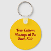 Pizza Slice-Sleutelhanger Sleutelhanger (Achterkant)