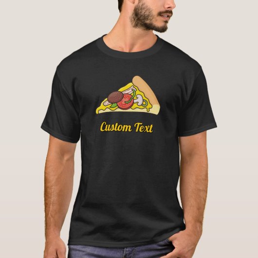 Pizza slice t-shirt (Voorkant)