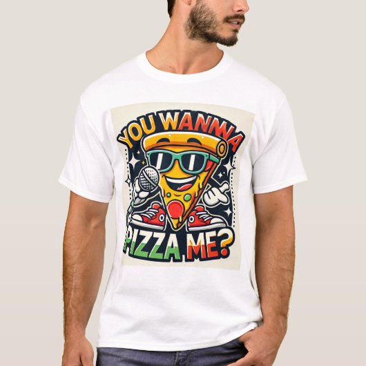 pizza slice T-shirt (Voorkant)
