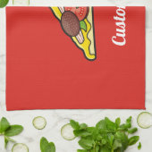 Pizza Slice Towel Theedoek (Gevouwen)