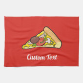 Pizza Slice Towel Theedoek (Horizontaal)
