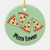 Pizza Slices Design Ornament (Achterkant)