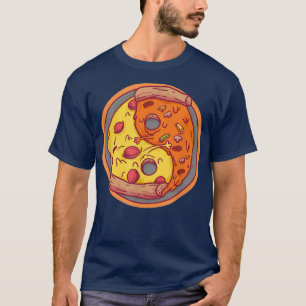 Pizza Slices die hen snijden Andere Yinyan Gift 24 T-shirt