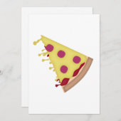 Pizza Slices Feestdagenkaart (Voorkant / Achterkant)