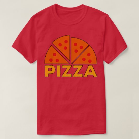 Pizza Slices T-shirt (Design voorkant)