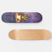 Pizza Sloth Skateboard (Horizontaal)