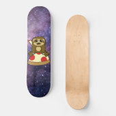Pizza Sloth Skateboard (Voorkant)