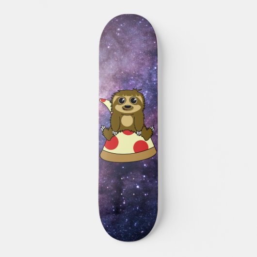 Pizza Sloth Skateboard (Voorkant)
