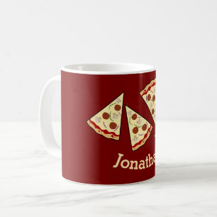 Pizza Sneden Ontwerp Koffiemok