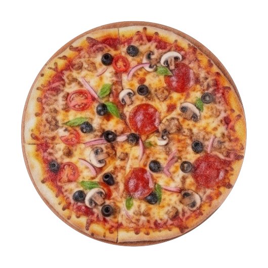 Pizza Snijplank (Voorkant)