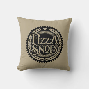 Pizza Snob - grappige pizza liefhebber Kussen