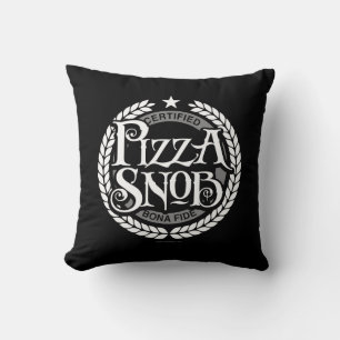Pizza Snob - grappige pizza liefhebber Kussen