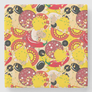 Pizza Stenen Onderzetter