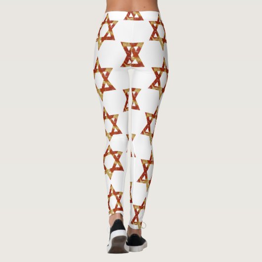 Pizza-ster van David leggings (Achterkant)
