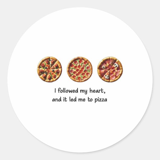 Pizza Sticker (Voorkant)