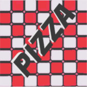 PIZZA-STICKER STICKER (Voorkant)
