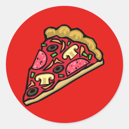 Pizza stickers (Voorkant)