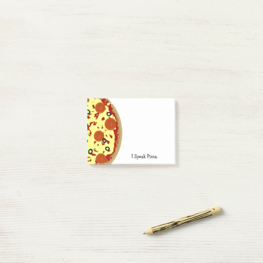 Pizza Sticky Notes (Op bureau)