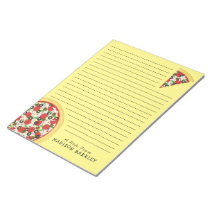 Pizza Supreme Combo Cute Kinder Briefpapier laptop Notitieblok