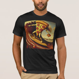 Pizza Surfen Eten Pizza T-shirt