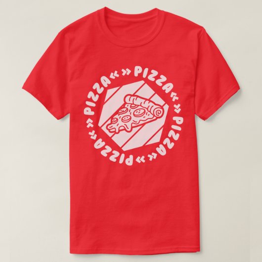 Pizza T-shirt (Design voorkant)