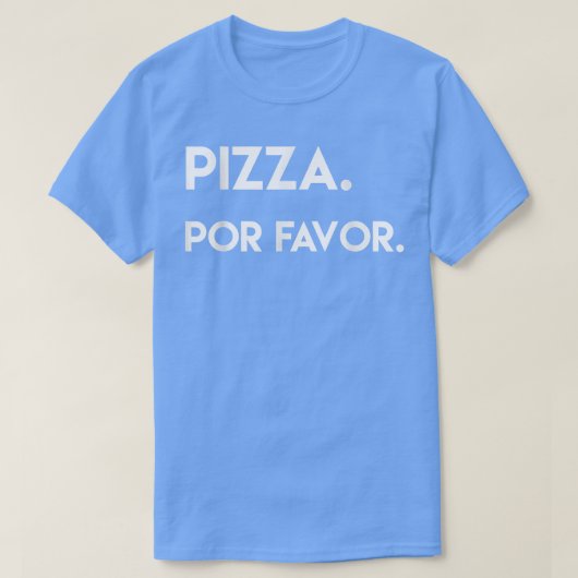 Pizza T-shirt (Design voorkant)