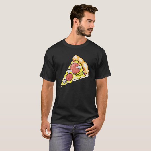 Pizza T-shirt (Voorkant volledig)