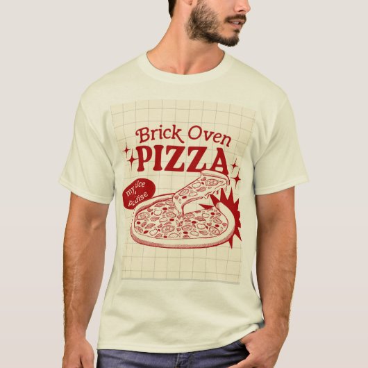 Pizza T-shirt (Voorkant)