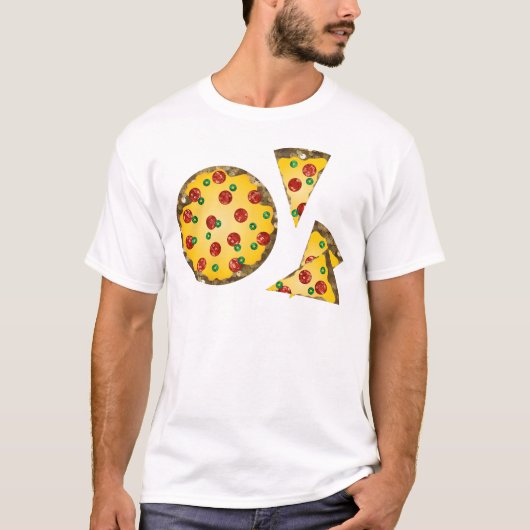 pizza t-shirt (Voorkant)