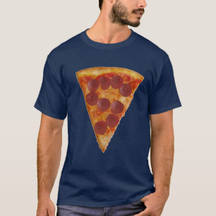 Pizza T-shirt donker