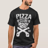 Pizza T Shirt Pizza Club (Voorkant)