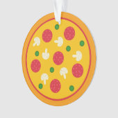 Pizza Taart Ornament (voorkant)