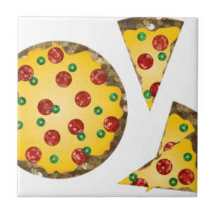 pizza tegeltje