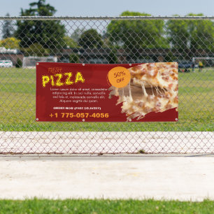 Pizza Tentoonstelling Eigen Banner