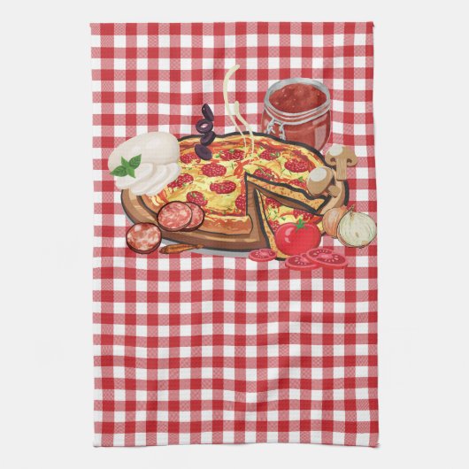 Pizza Theedoek (Verticaal)