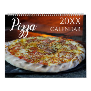 Pizza Thema 2027 Muurkalender Cadeau Pizzeria Kalender