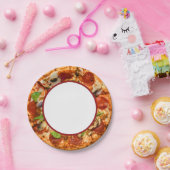 Pizza ThMED Papieren Bordje (Feest)