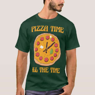 Pizza tijd de Italiaanse Dish Pizza T-shirt
