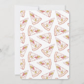 Pizza Tijd Feest | Kaart (Achterkant)