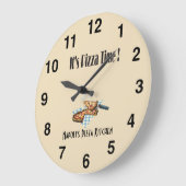 Pizza-tijd - Pizza Palor-klok Grote Klok (Hoek)