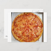 Pizza Time. Briefkaart (Voorkant / Achterkant)