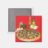 Pizza Time Magneet (Voorkant / Achterkant)