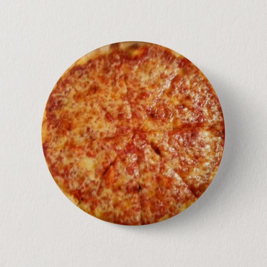 Pizza Time. Ronde Button 5,7 Cm (Voorkant)