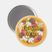 Pizza Top Magnet (Recto/Verso)