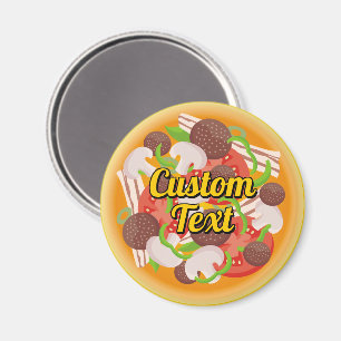 Pizza Top Magnet Magneet