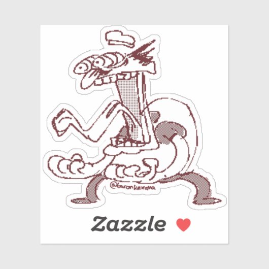 Pizza Tower Peppino Spaghetti Sticker (Vel)