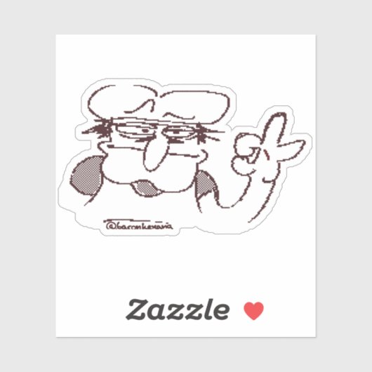 Pizza Tower Peppino Spaghetti Sticker (Vel)