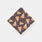 Pizza tranches motif Parties serviettes en papier (Coin)