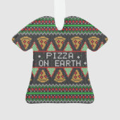 Pizza Ugly Christmas Sweat (dos)